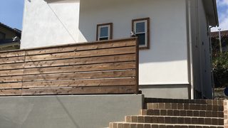 GREUTOL・ドイツ漆喰・タイル風モルタル造形| 住宅外壁事例